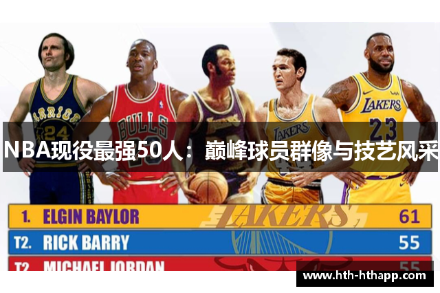 NBA现役最强50人：巅峰球员群像与技艺风采