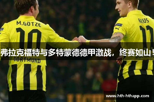 弗拉克福特与多特蒙德德甲激战，终赛如山！